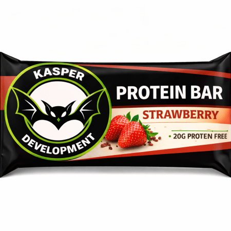 Kasper Development Strawberry Protein Bar