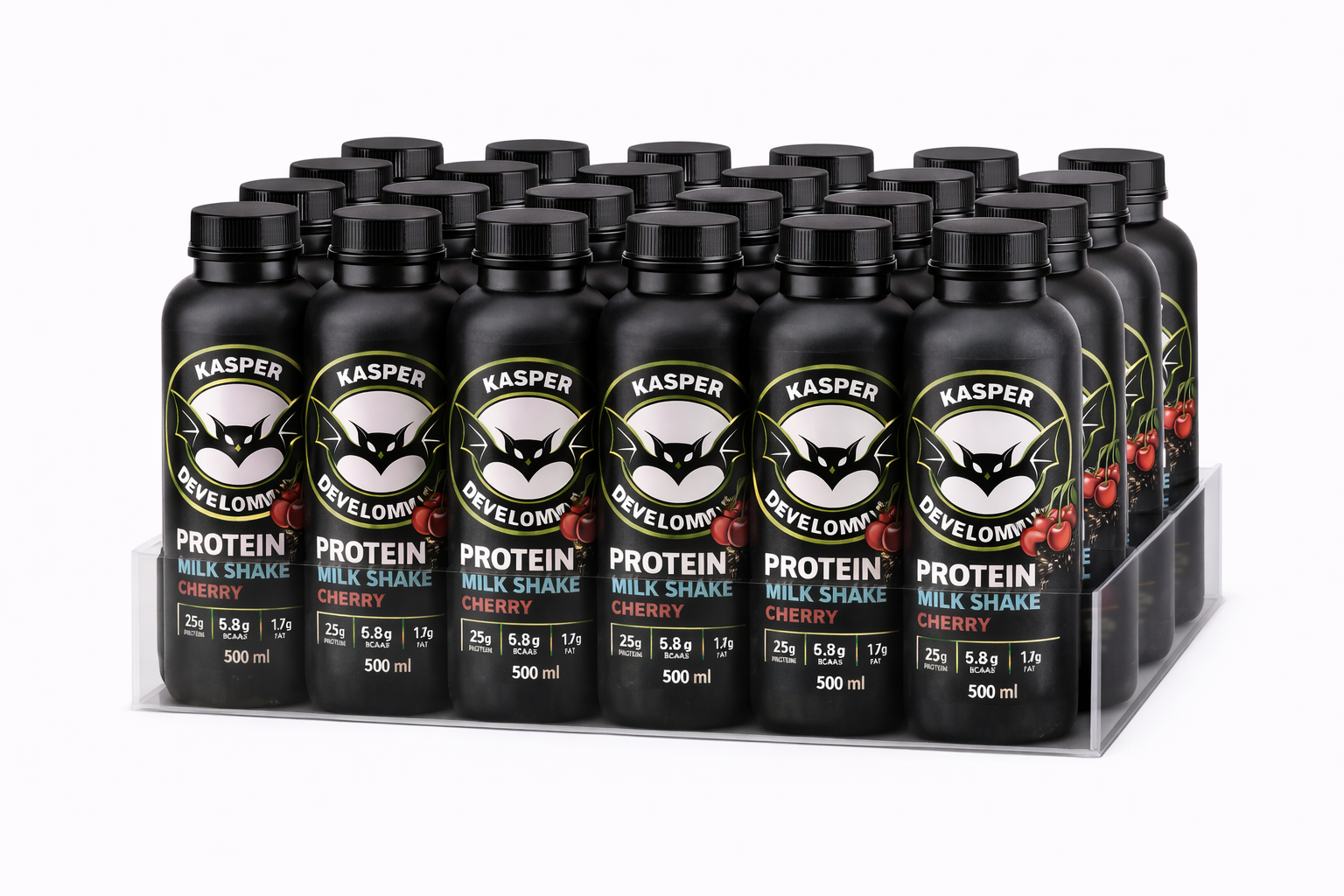 Kasper Development Cherry Protein Box 30 Pack Milkshake