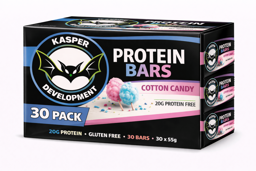 Kasper Development Cotton Candy Protein Box 30 Pack