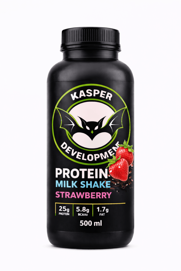 Kasper Development Strawberry Protein Milkshake