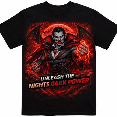 Kasper Development Vampire Kasper Black T Shirt