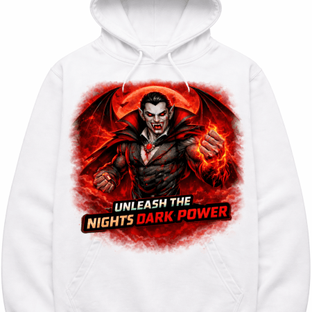 Kasper Development Vampire White Hoodie