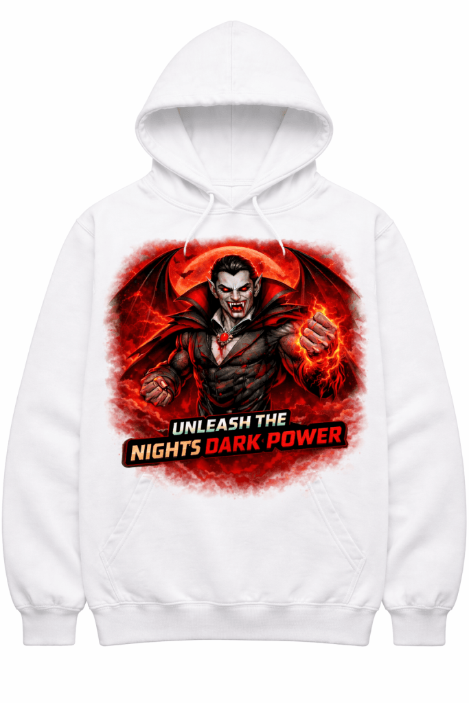 Kasper Development Vampire White Hoodie