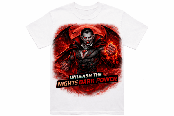 Kasper Development Vampire Kasper White T Shirt