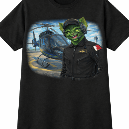 Kasper Black Heli Bahrain T Shirt