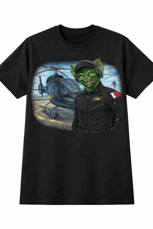 Kasper Black Heli Bahrain T Shirt