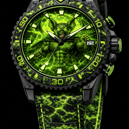 Kasper Development Neon Green Pattern