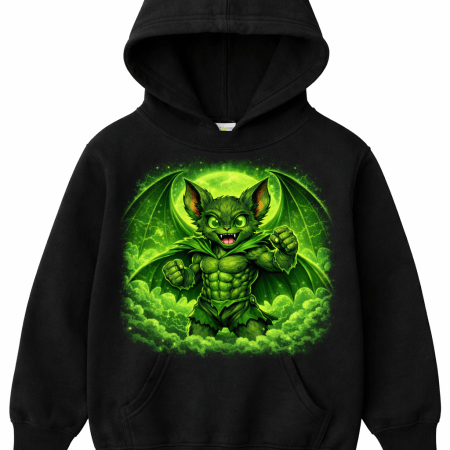 Kasper Male Kid Black Hoodie