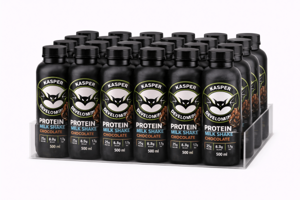 Kasper Development Chocolate Protein Milkshake Box 30 Pack