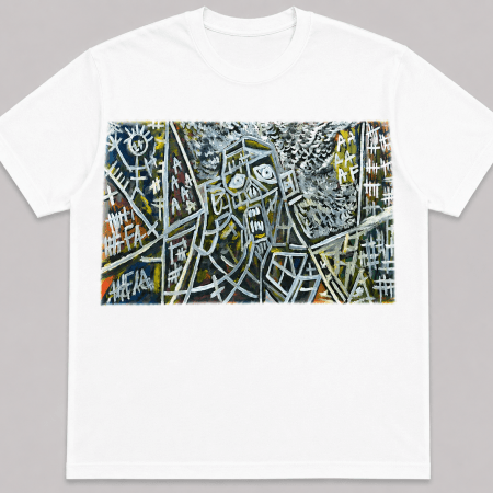 Kasper Development The Quantum Scream T Shirt White T shirt