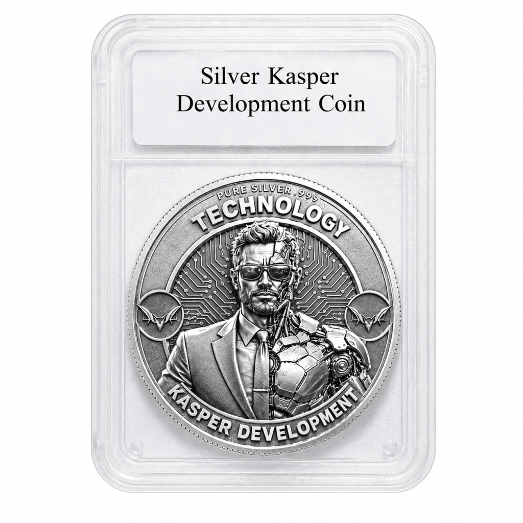 Cyborg Business Silver Coin pure Silver