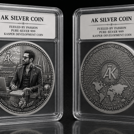 AK Tech by kasper silver coin
