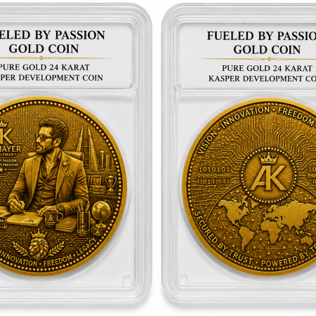 Fueled by Passion and Legacy Gold Coin