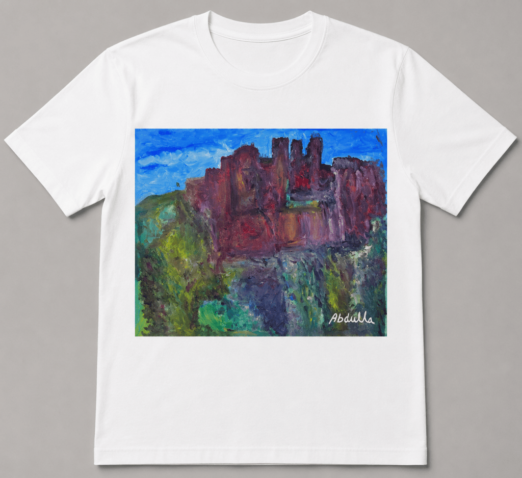Le Château des Ombres Pourpres - The Castle of Crimson Shadows White T shirt