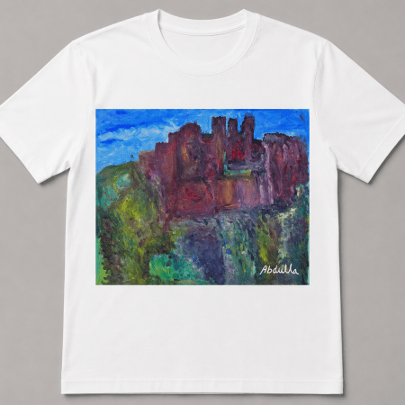 Le Château des Ombres Pourpres - The Castle of Crimson Shadows White T shirt