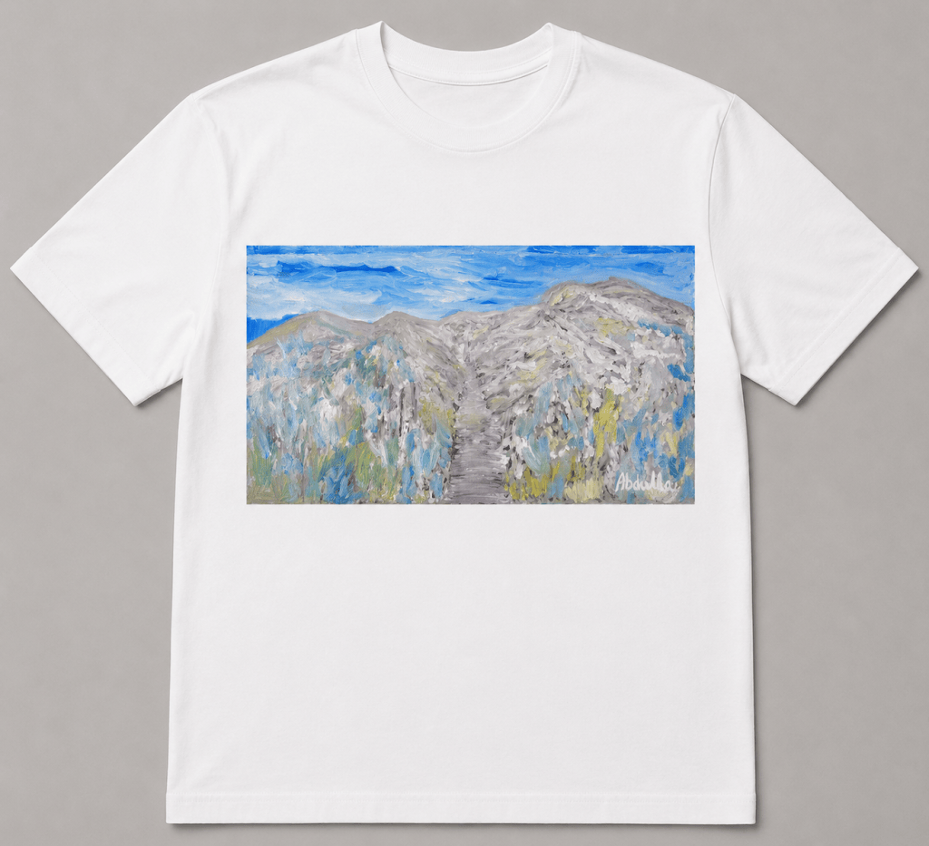 Le Silence des Sommets - The Silence of the Peaks White T shirt
