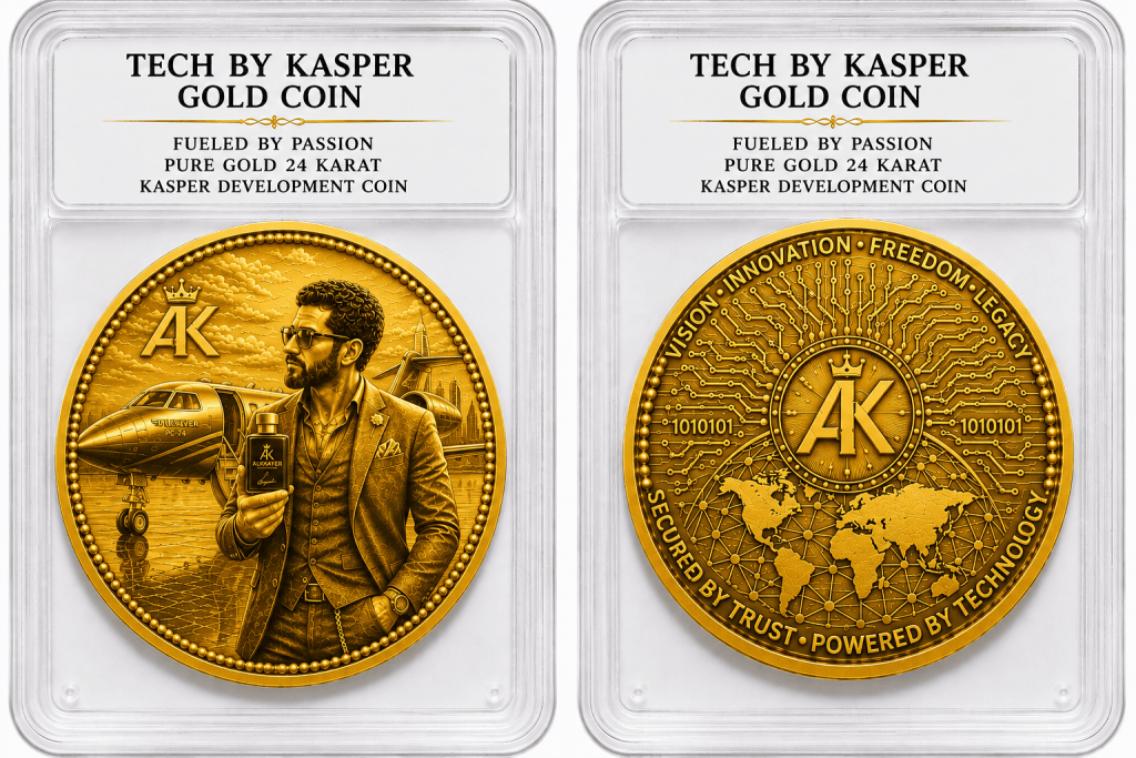 Tech by Kasper Gold Coin