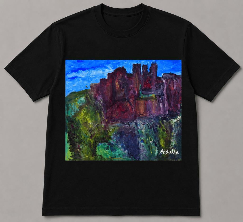 Le Château des Ombres Pourpres - The Castle of Crimson Shadows Black T shirt