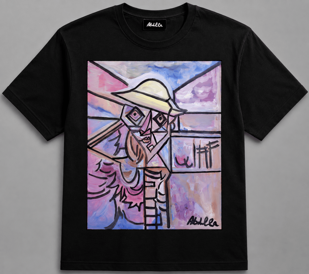 Le Voyageur des Rêves Éternels The Traveler of Eternal Dreams Black T Shirt