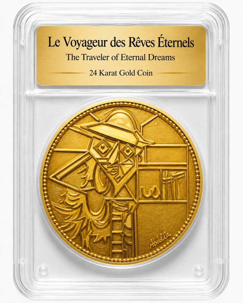 Le Voyageur des Rêves Éternels Gold Coin Packed