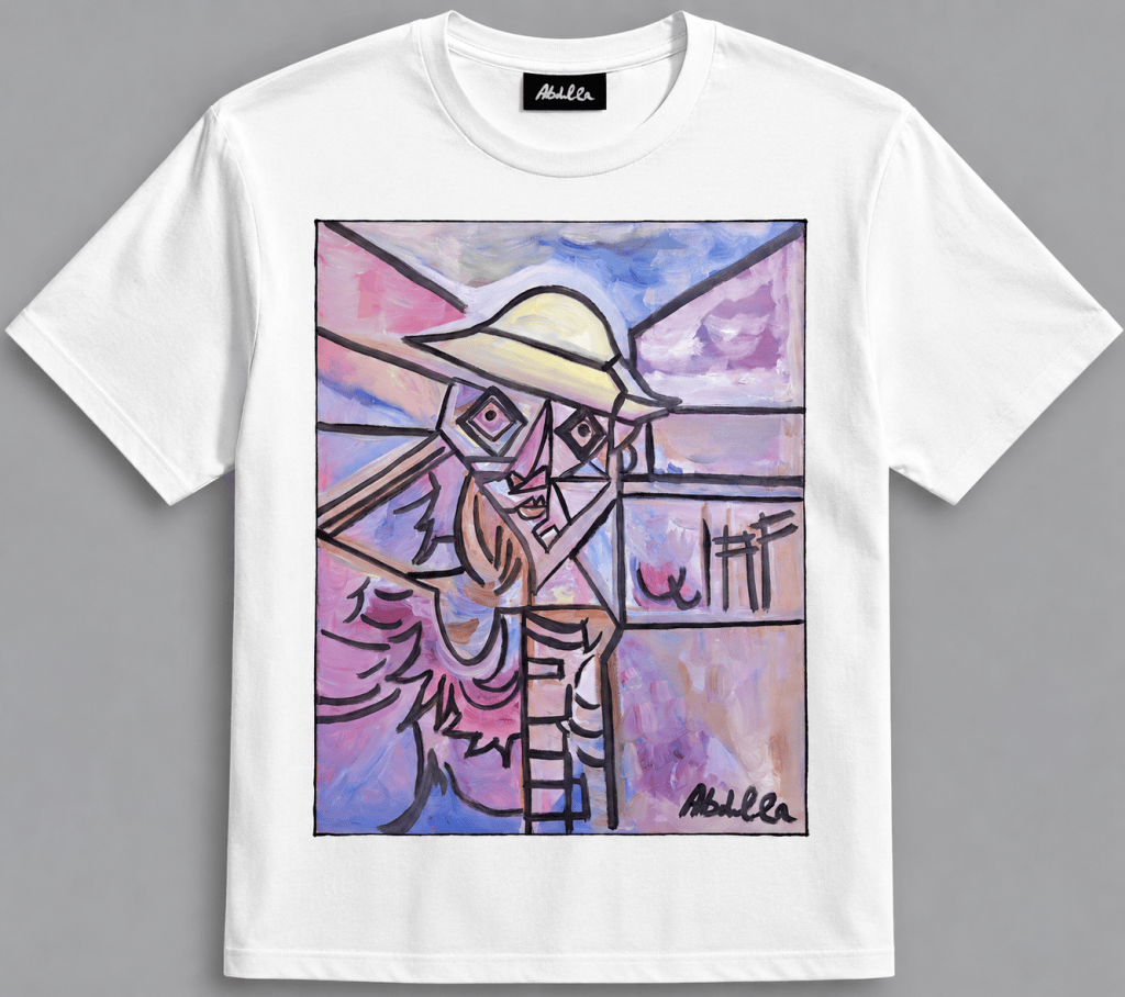 Le Voyageur des Rêves Éternels The Traveler of Eternal Dreams White T Shirt
