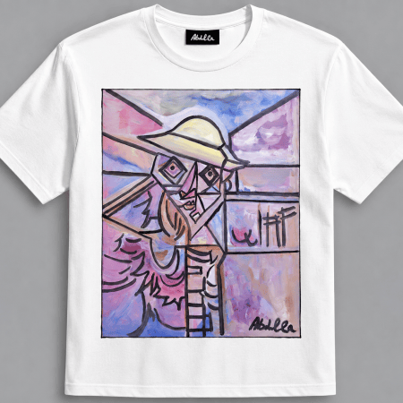 Le Voyageur des Rêves Éternels The Traveler of Eternal Dreams White T Shirt