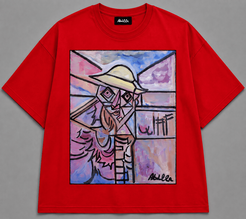 Le Voyageur des Rêves Éternels The Traveler of Eternal Dreams Red T Shirt